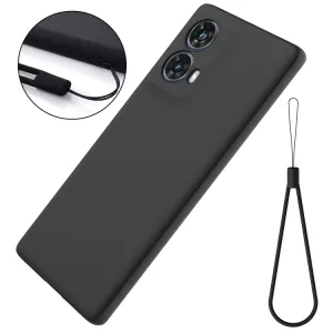 RUBBER Ochranný obal pre Motorola Moto G85 5G čierny