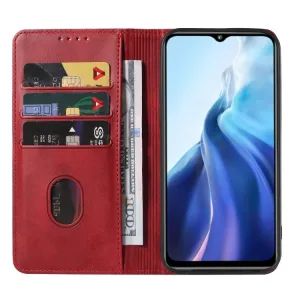 MAGNETIC Zaklápací kryt pre Oukitel C36 červený