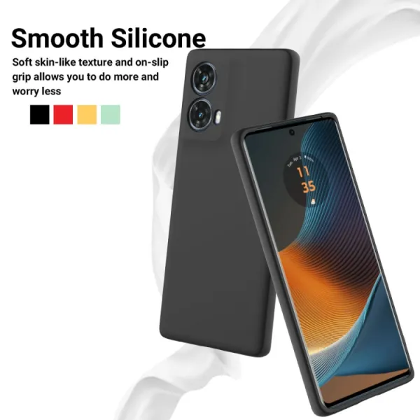 RUBBER Ochranný obal pre Motorola Moto G85 5G čierny