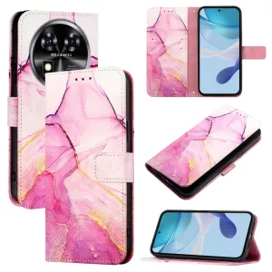 ART MARBLE Peňaženkový kryt pre Oukitel C37 PINK
