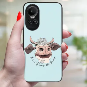 MY ART Ochranný kryt pre Oppo Reno10 5G / Reno10 Pro 5G HAPPY COW (181)