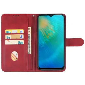 SMOOTH Peňaženkové puzdro pre Oukitel C38 červené