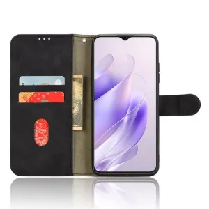 SKIN FLIP Peňaženkové puzdro pre Oukitel C37 čierne