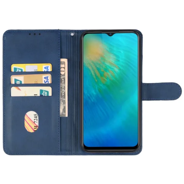 SMOOTH Peňaženkové puzdro pre Oukitel C38 modré