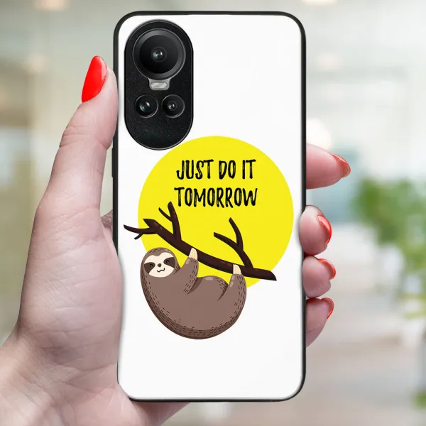 MY ART Ochranný kryt pre Oppo Reno10 5G / Reno10 Pro 5G SLOTH (188)