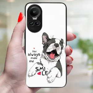 MY ART Ochranný kryt pre Oppo Reno10 5G / Reno10 Pro 5G SMILE (189)