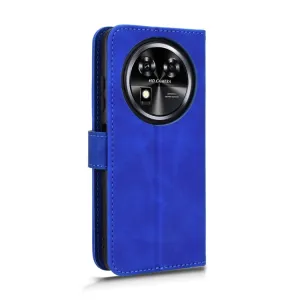SKIN FLIP Peňaženkové puzdro pre Oukitel C37 modré