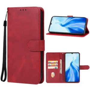 SMOOTH Peňaženkové puzdro pre Oukitel C51 červené