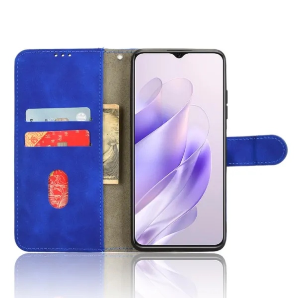 SKIN FLIP Peňaženkové puzdro pre Oukitel C37 modré