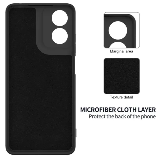 RUBBER Ochranný kryt pre Motorola Moto E14 čierny