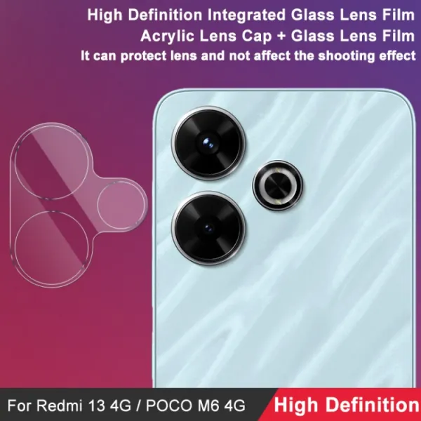 IMAK FULL COVER Sklo pre fotoaparát Xiaomi Redmi 13