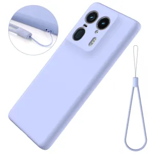 RUBBER Ochranný obal pre Motorola Edge 50 Ultra fialový