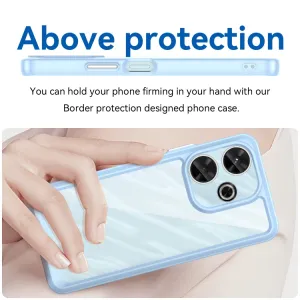CRYSTAL Ochranný obal pre Xiaomi Redmi 13 modrý