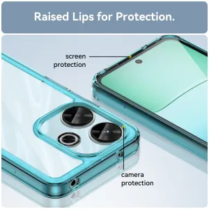 CRYSTAL Ochranný obal pre Xiaomi Redmi 13 tyrkysový