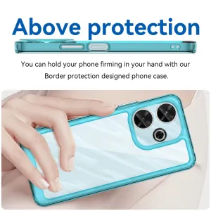 CRYSTAL Ochranný obal pre Xiaomi Redmi 13 tyrkysový