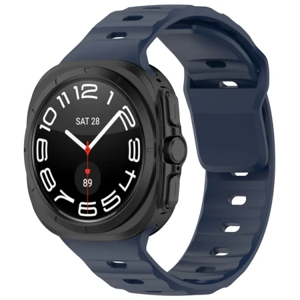 BUTTERFLY Vymeniteľný remienok pre Samsung Galaxy Watch Ultra / Watch Ultra 2025 tmavomodrý
