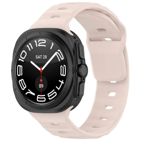 BUTTERFLY Vymeniteľný remienok pre Samsung Galaxy Watch Ultra / Watch Ultra 2025 svetloružový