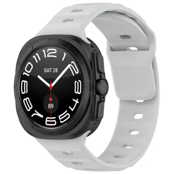 BUTTERFLY Vymeniteľný remienok pre Samsung Galaxy Watch Ultra / Watch Ultra 2025 šedý