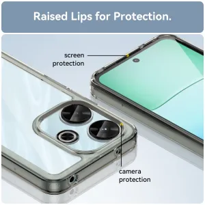 CRYSTAL Ochranný obal pre Xiaomi Redmi 13 šedý