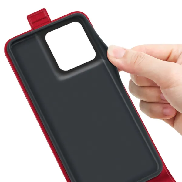 Vyklápacie puzdro pre Motorola Edge 50 Ultra červené