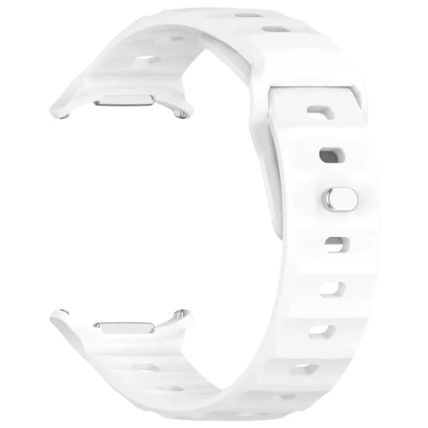 BUTTERFLY Vymeniteľný remienok pre Samsung Galaxy Watch Ultra / Watch Ultra 2025 biely
