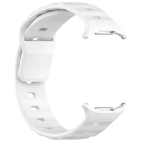 BUTTERFLY Vymeniteľný remienok pre Samsung Galaxy Watch Ultra / Watch Ultra 2025 biely