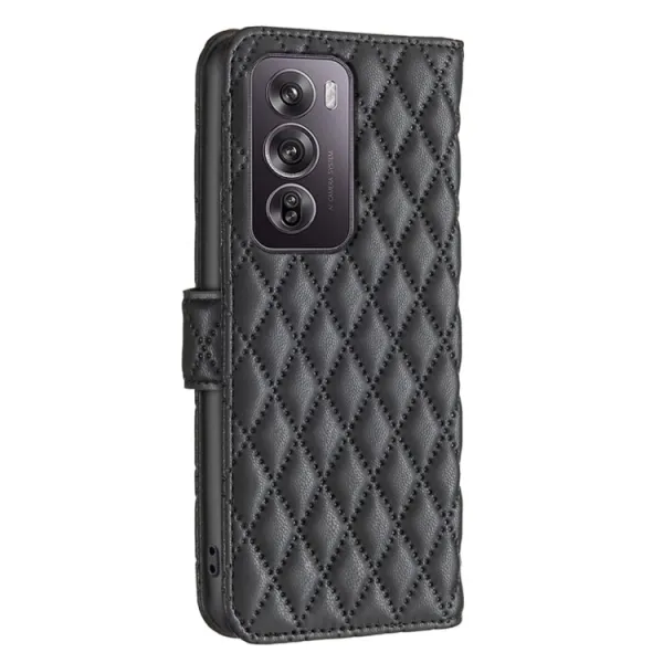 LATTICE Ochranné puzdro pre Oppo Reno12 Pro 5G čierne