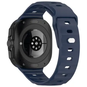 BUTTERFLY Vymeniteľný remienok pre Samsung Galaxy Watch Ultra / Watch Ultra 2025 tmavomodrý