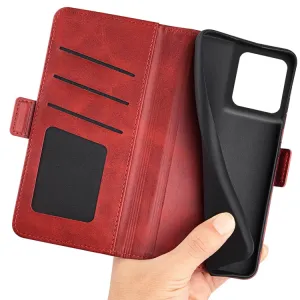 SIDE Peňaženkové puzdro pre Motorola Edge 50 Ultra červené