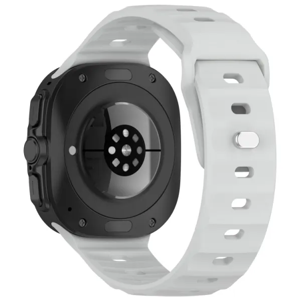 BUTTERFLY Vymeniteľný remienok pre Samsung Galaxy Watch Ultra / Watch Ultra 2025 šedý