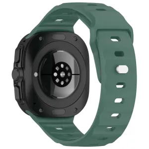 BUTTERFLY Vymeniteľný remienok pre Samsung Galaxy Watch Ultra / Watch Ultra 2025 tmavozelený