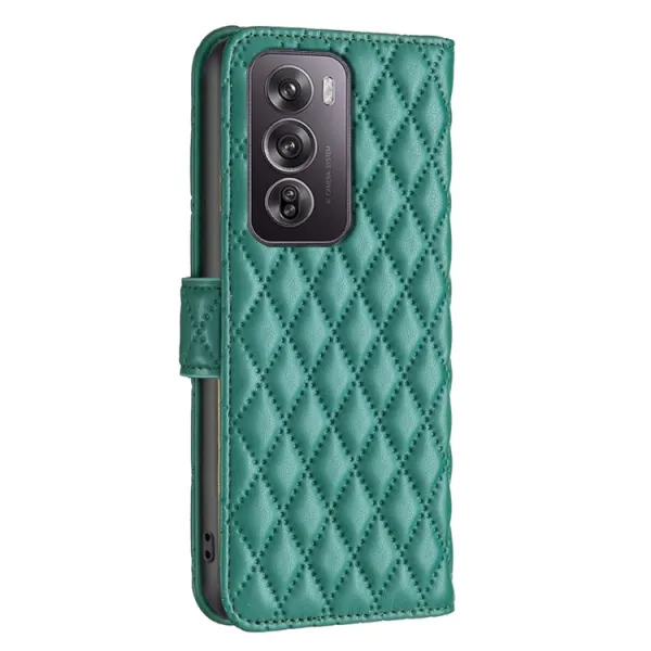 LATTICE Ochranné puzdro pre Oppo Reno12 Pro 5G zelené