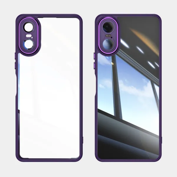ACRYLO Ochranný kryt pre Sony Xperia 10 VI fialový
