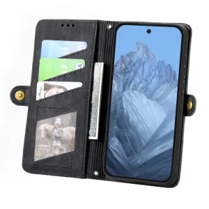 GEOM Peňaženkové puzdro pre Google Pixel 9 čierne