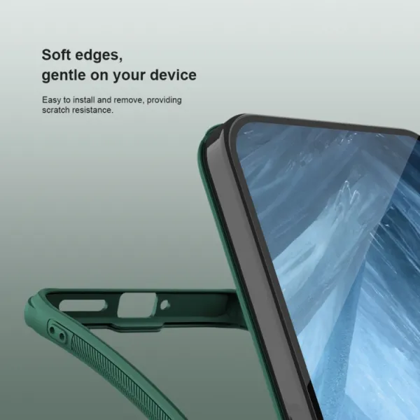 NILLKIN FROSTED Ochranný kryt pre Google Pixel 9 čierny