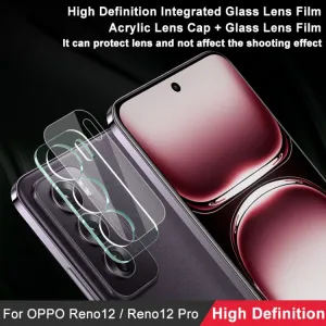 IMAK FULL COVER Sklo pre fotoaparát Oppo Reno12 Pro 5G