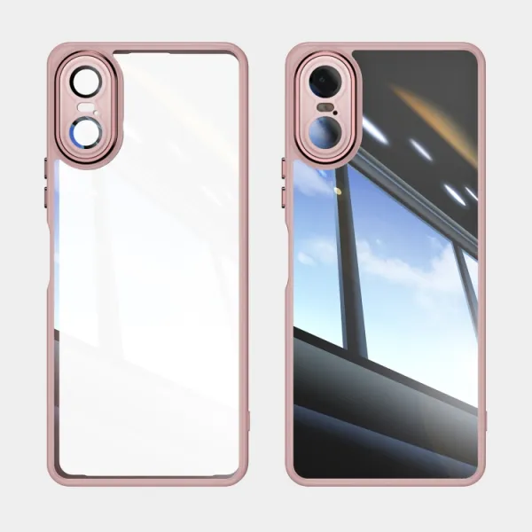 ACRYLO Ochranný kryt pre Sony Xperia 10 VI ružový
