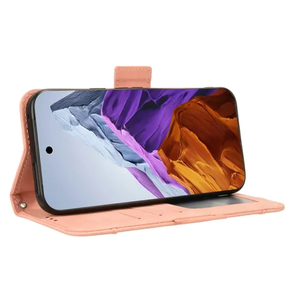SLOT Peňaženkový obal pre Google Pixel 9 ružový