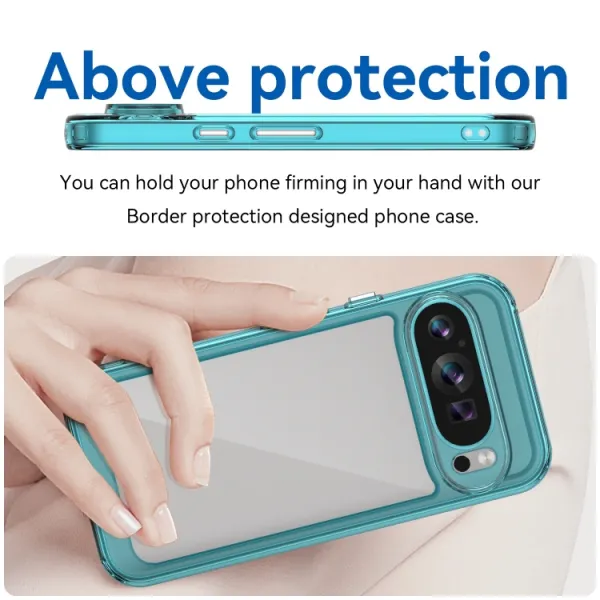 CRYSTAL Ochranný obal pre Google Pixel 9 tyrkysový