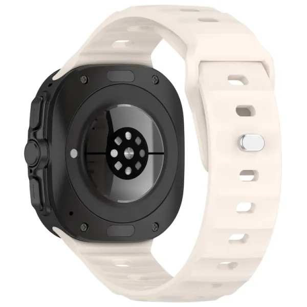 BUTTERFLY Vymeniteľný remienok pre Samsung Galaxy Watch Ultra / Watch Ultra 2025 béžový