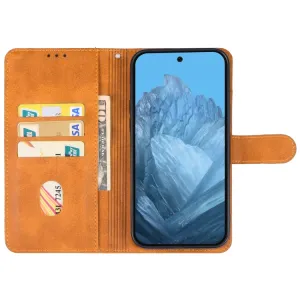SMOOTH Peňaženkové puzdro pre Google Pixel 9 Pro XL hnedé