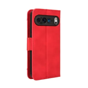 SLOT Peňaženkový obal pre Google Pixel 9 Pro červený