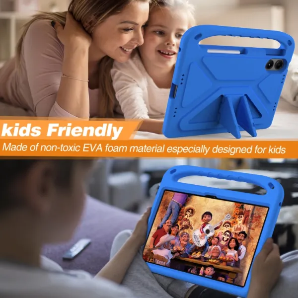 KIDDO Detský obal pre Xiaomi Redmi Pad Pro / Pad Pro 5G modrý