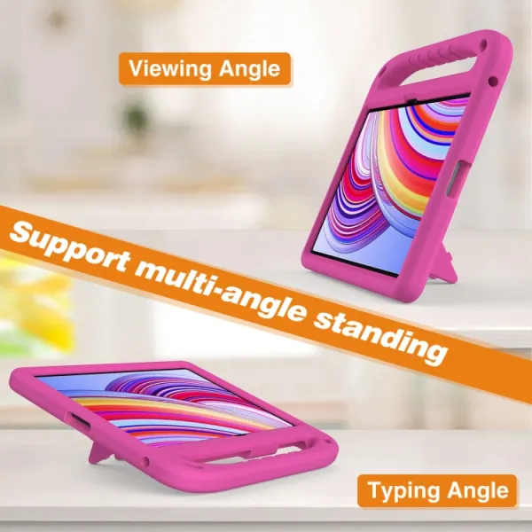 KIDDO Detský obal pre Xiaomi Redmi Pad Pro / Pad Pro 5G ružový