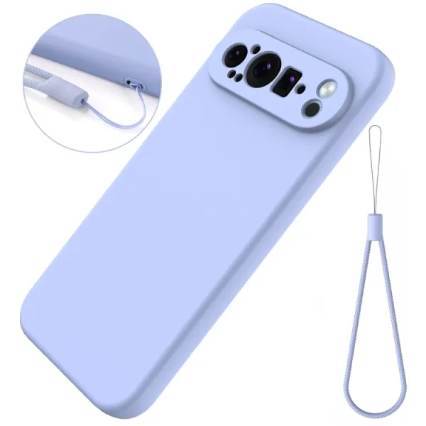 RUBBER Ochranný obal pre Google Pixel 9 Pro fialový