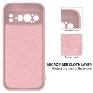 RUBBER Ochranný obal pre Google Pixel 9 Pro ružový