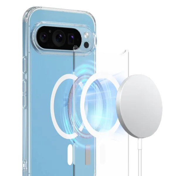 TRANSPARENT MAGSAFE Kryt pre Google Pixel 9 Pro priehľadný