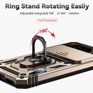 RING CAMERA Kryt s držiakom pre Google Pixel 9 Pro zlatý