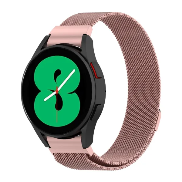 MILANESE Kovový remienok pre Samsung Galaxy Watch FE ružový
