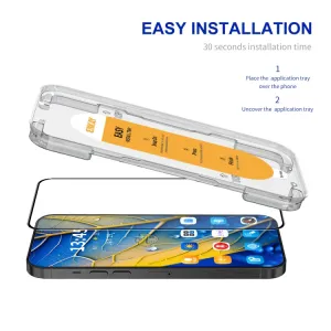 ENKAY EASY INSTALL Ochranné sklo pre Xiaomi Poco X4 GT